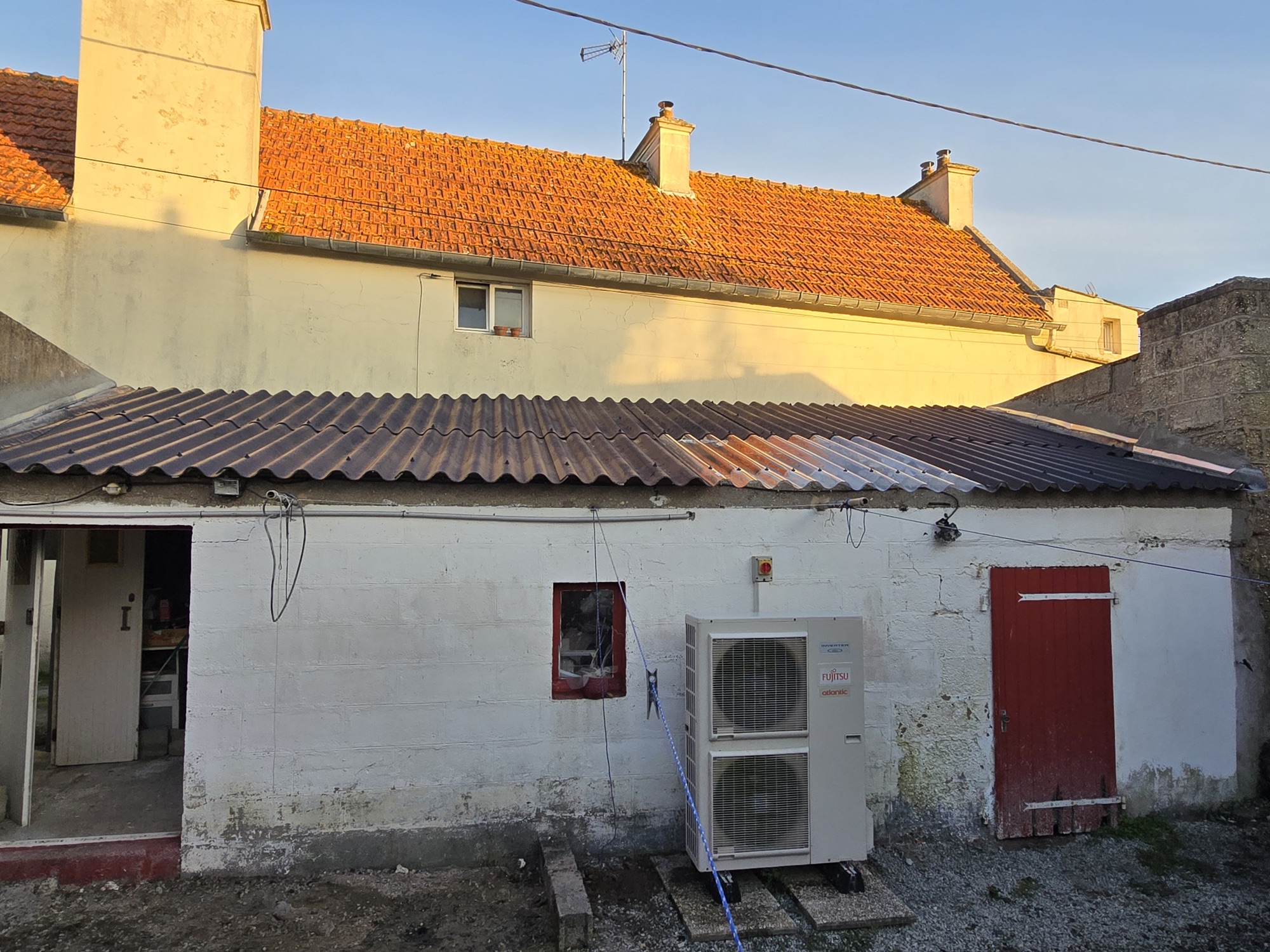 Démoussage de toiture